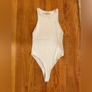Zara Women's Polyamide Halter Bodysuit